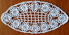 Early 20th Century Crochet Cotton Placemat - 58cm x 30cm