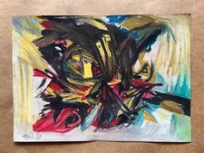 Dessin Karel Appel sur papier