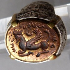 Bague sceau avec intaille