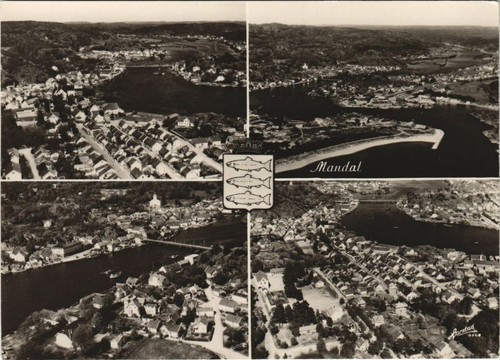 Cpa mandal norway - mandal,