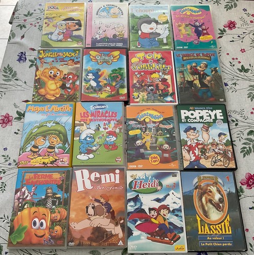 Lot dvd dessins - 16,