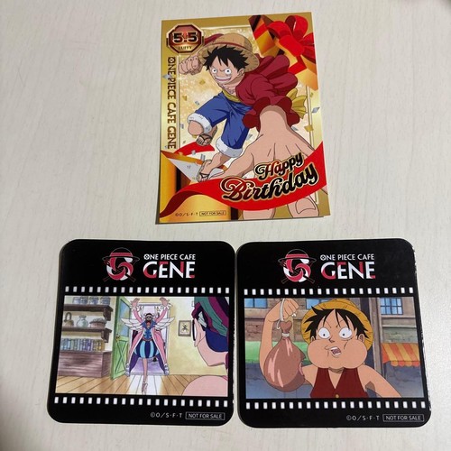 Carte anniversaire one piece - d'anniversaire,