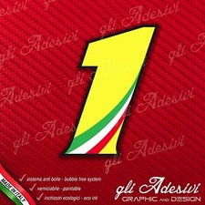 Autocollant Stickers NUMÉRO 1