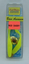 Bass Assassin RD88118 Red Daddy Jig Spinner Combo Limetreuse