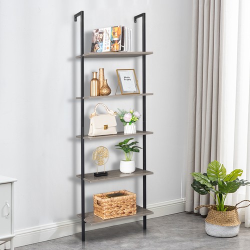 Shelf ladder bookcase - ladder,