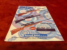 PGUN8 ADVERT 11X8 DYNAMIT NOBEL. DIANA 34 SM. 48 BM. 48 ASM RIFLES