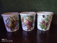 3 Anciens Pot à Confiture  en