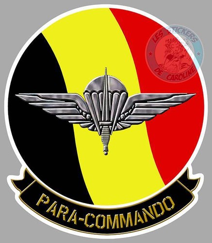 Sticker armee belge - belge, insigne