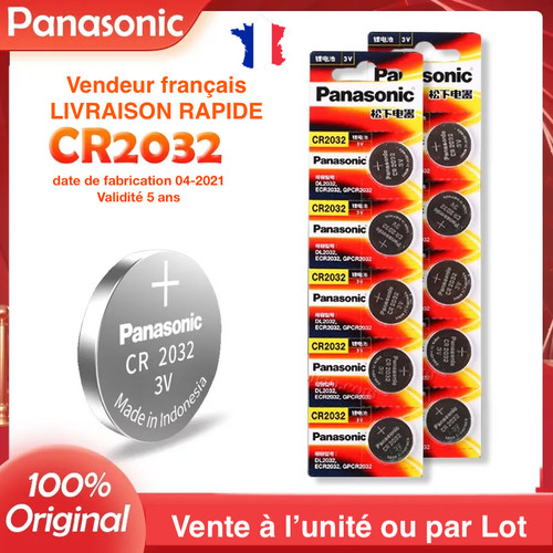 Pile cr2032 lithium - cr2032,
