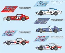 Stickers Corvette C3 Le Mans 1972 1:32 1:24 1:43 1:18 Stickers Chevrolet