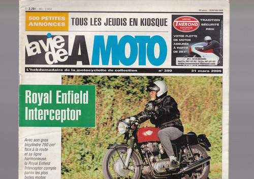 Vie moto n 380 royal - la, la