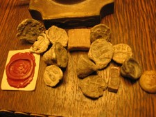 Lot de Sceaux En Plomb antique