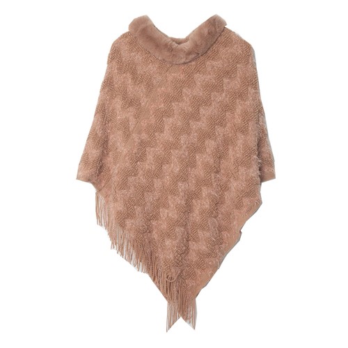 Poncho cape femme col en - femme, À