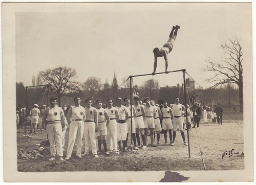Original 1930er athleten am - ,