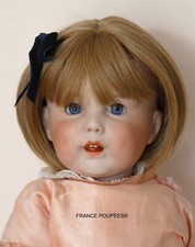 Perruque poupée ancienne