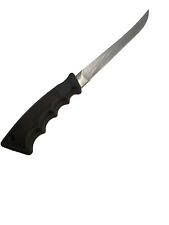 Bear MGC USA Fillet Knife With Black Handle & Protective Sheath 12" Overall Leng