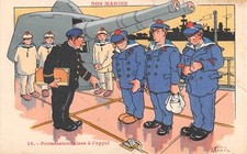 Old postcard illustrator / H.Gervese / permissionaries on call