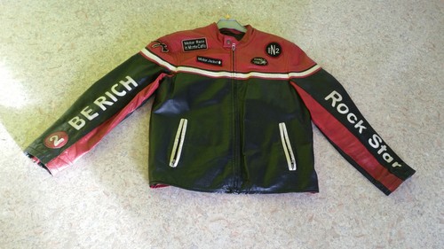 Belle veste cuir moto - belle, angelo