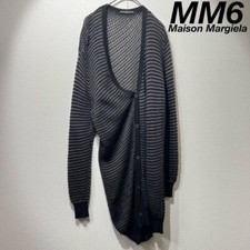 Maison Martin Margiela MM6 Womens Kokonoe Design Modified Crochet Knit Cardigan