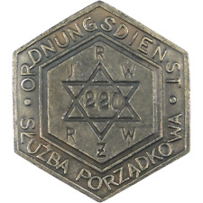 2765 WW2 BADGE OF JEWISH