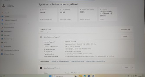 Ordinateur portable lenovo - ordinateur,