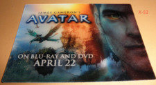Avatar 3D Exclusive Lenticular card 2010 dvd release promo navi james cameron