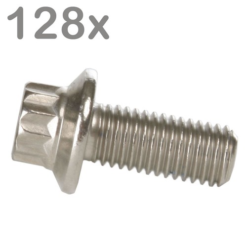 128 vis m7x16 inox pour - inox, bbs