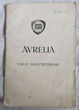Lancia Aurelia B 20 Use and Maintenance 5th Edition ORIGINAL probably missing