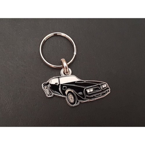 Porte clés profil pontiac - porte-clés,