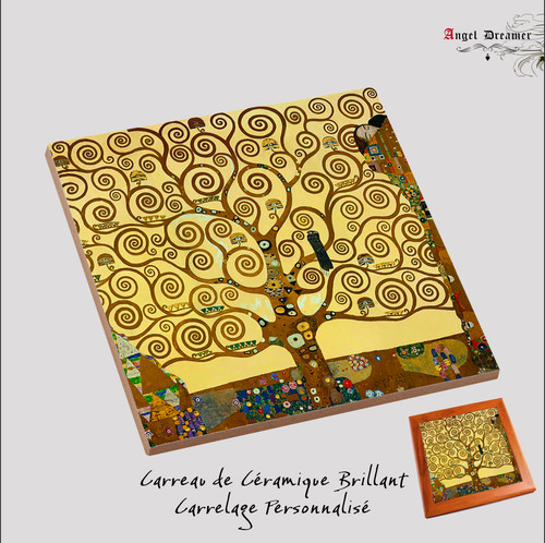 Carrelage imprimé klimt - imprimé,