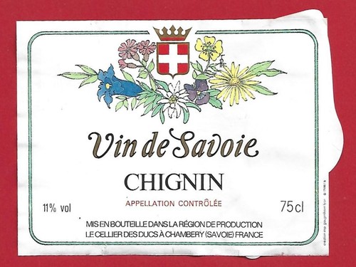 121 etiquette vin savoie - vin, de