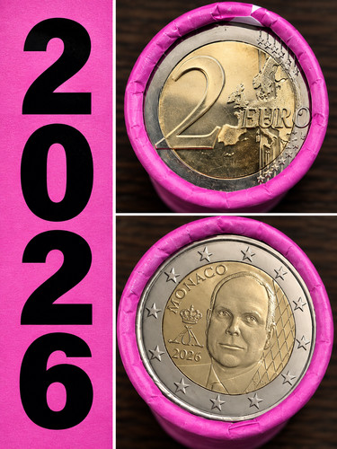 Pièce euros monaco 2026 - pièce,