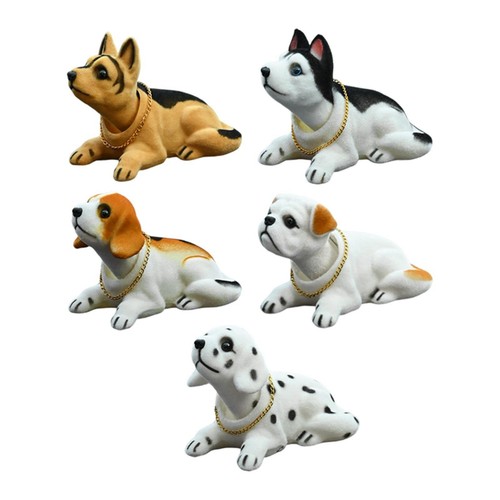 Bobble head chiens - head, chiot