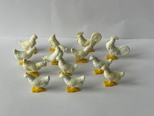 Playmobil - lot animaux - 13 Poules - vintages - animaux de la ferme .