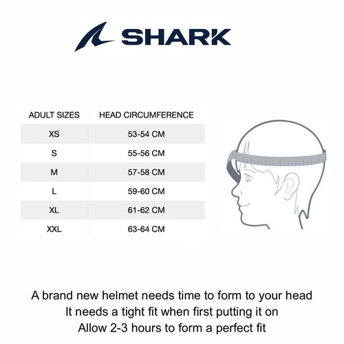 Casque intégral shark - intégral, race-r