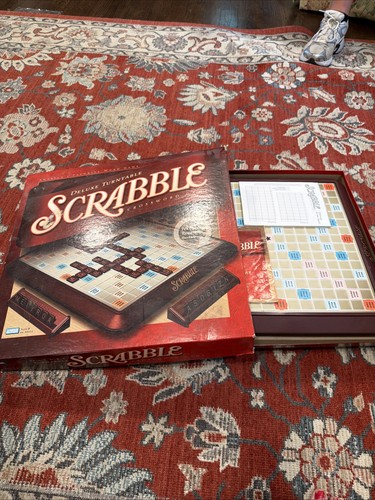 Scrabble crossword game - scrabble, deluxe