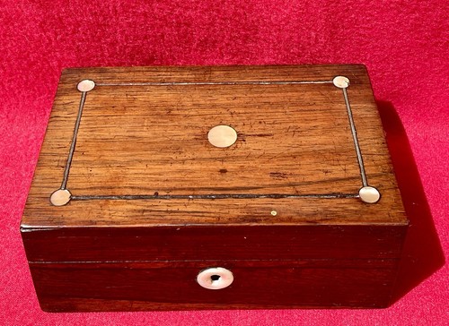 Ancien coffret boîte bois - ancien,
