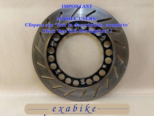 Disque frein avant gauche - de,