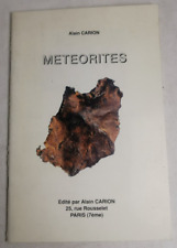 CARION METEORITES Livre 1992 Astronomie Espace Sciences YE1