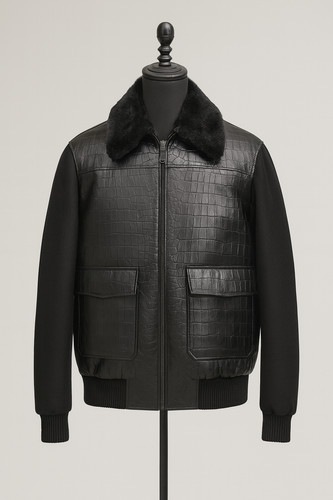 Veste homme noire 100 cuir - homme, %