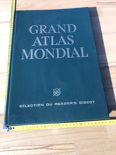 Livre grand atlas mondial - livre,
