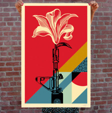 Shepard Fairey (OBEY) - AR15 Lily - Open Edition - SIGNED - 2024