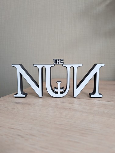 Plaque logo the - nun, 3d