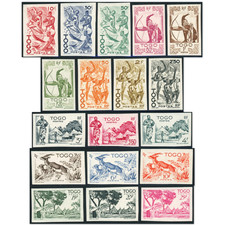 TOGO NON DENTELÉS N°236/263