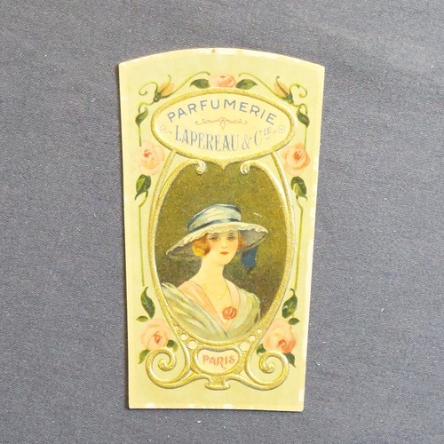 Etiquette flacon parfum - etiquette, de