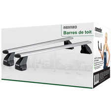 Barres de toit complètes pour Jeep Renegade type BU Menabo Omega Plus NEUF