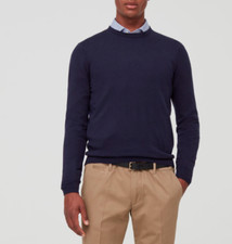 Pull Piombo Homme Coton Soie