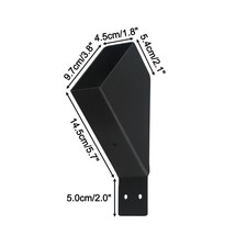 Lot de supports de pergola en