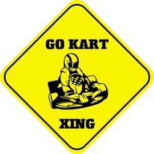 Yellow Aluminum Crossing Sign