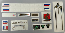 Peugeot 80's white decals , full set 